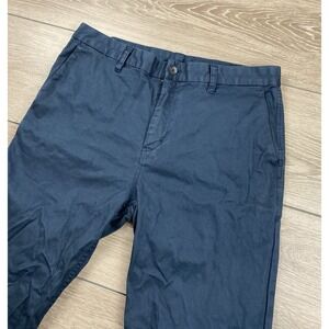 Outerknown Men's Sea Legs Chino Pants Blue Green Size 34 Read